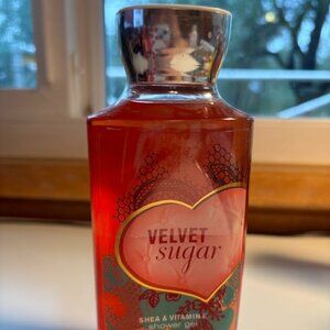 NEW Bath & Body Works Velvet Sugar shower gel 10 oz RARE